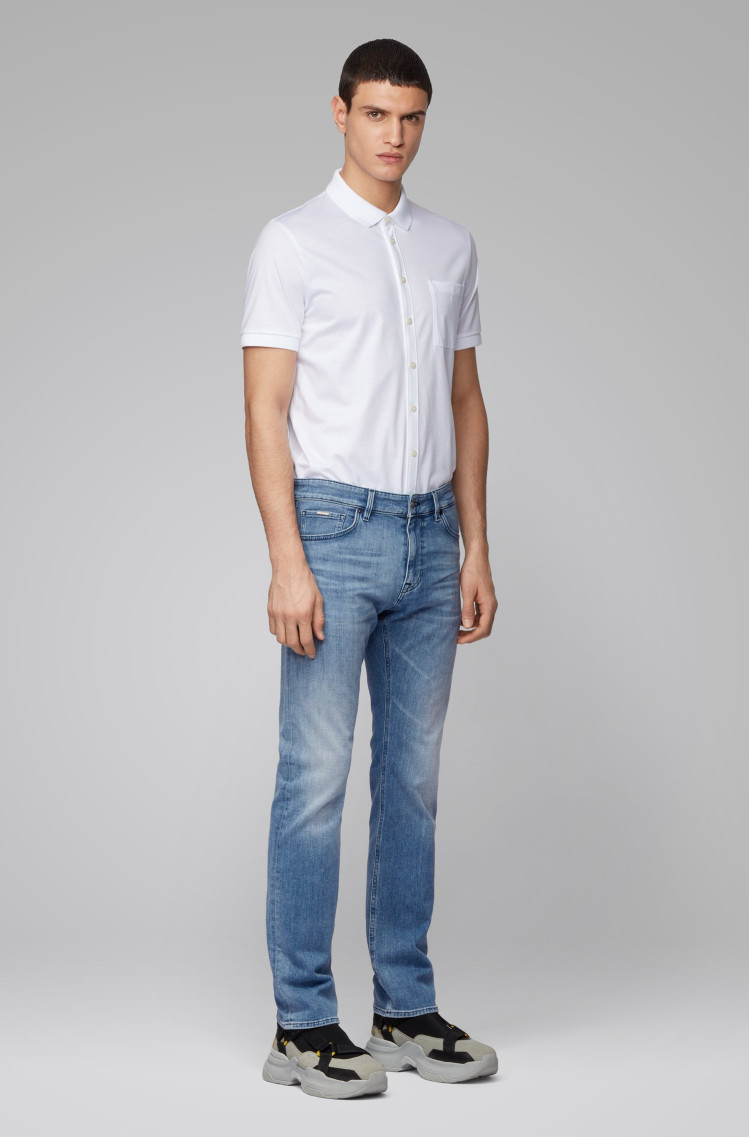 Джинсы Regular Regular fit для мужчин (462503), цвет Синий - №4