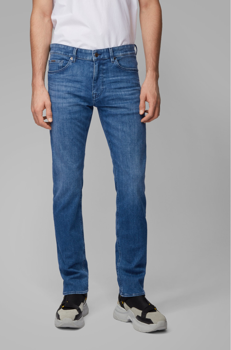 Джинсы Slim Slim fit для мужчин (462506), цвет Синий - №2