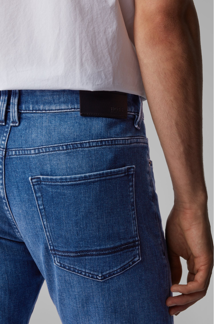 Джинсы Slim Slim fit для мужчин (462506), цвет Синий - №4