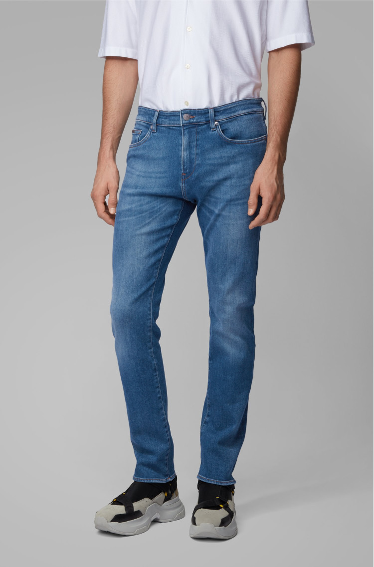 Джинсы Slim Slim fit Средняя для мужчин (462507), цвет Синий - №2