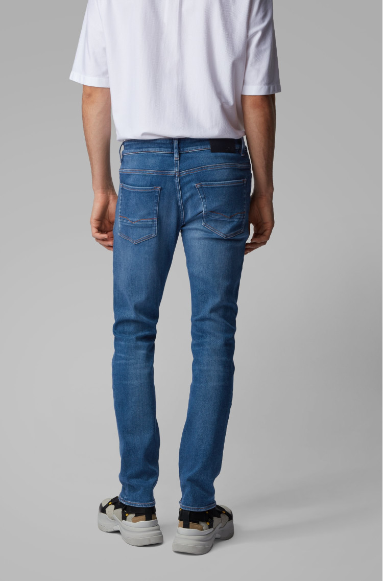 Джинсы Slim Slim fit Средняя для мужчин (462507), цвет Синий - №4