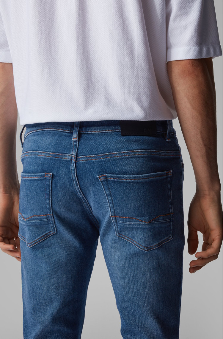 Джинсы Slim Slim fit Средняя для мужчин (462507), цвет Синий - №5