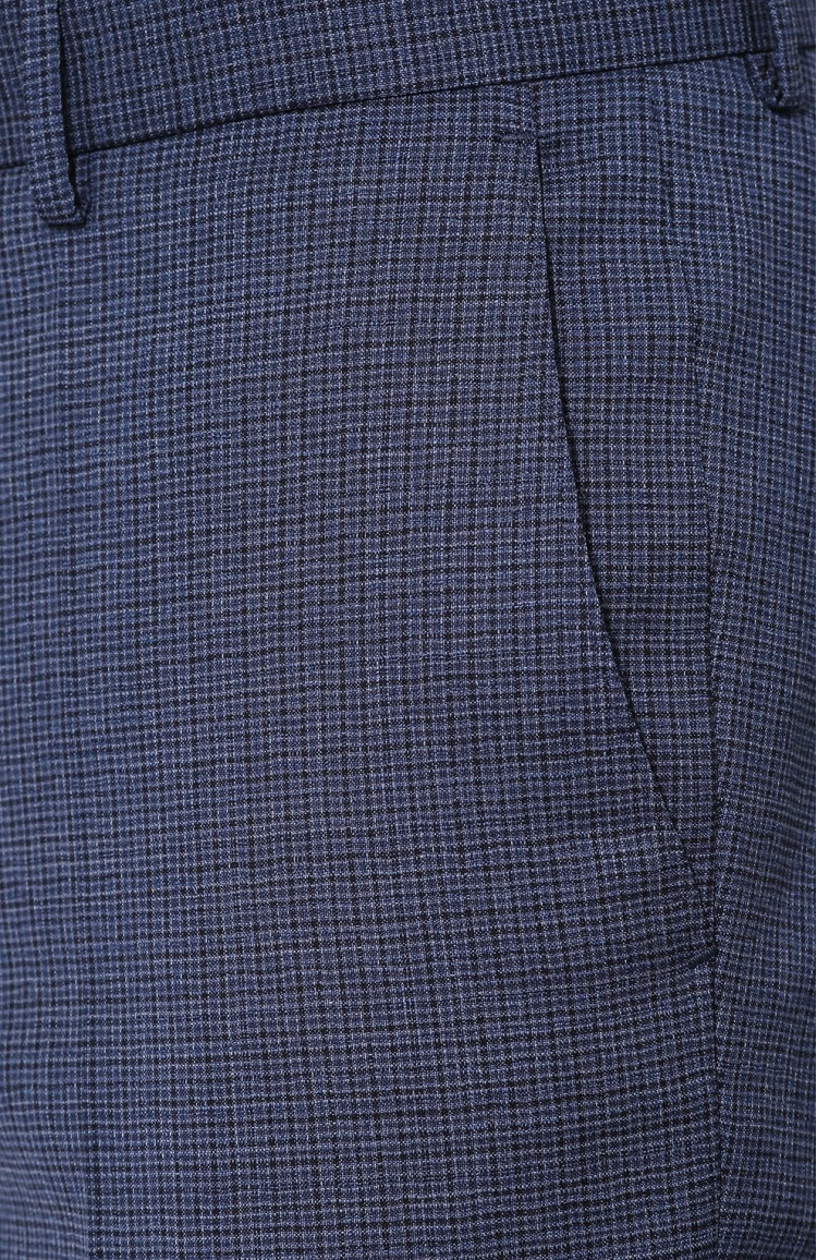 Брюки класичні Slim fit Середня для чоловіків (462509), колір Синій - №5