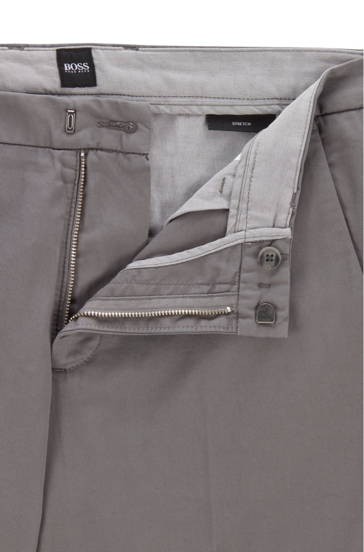 Брюки chinos Slim fit Середня для чоловіків (462517), колір Сірий - №6