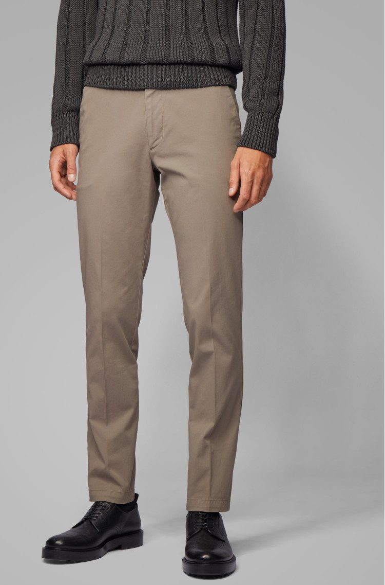 Брюки повсякденні Extra-slim fit Середня для чоловіків (462518), колір Бежевий - №3