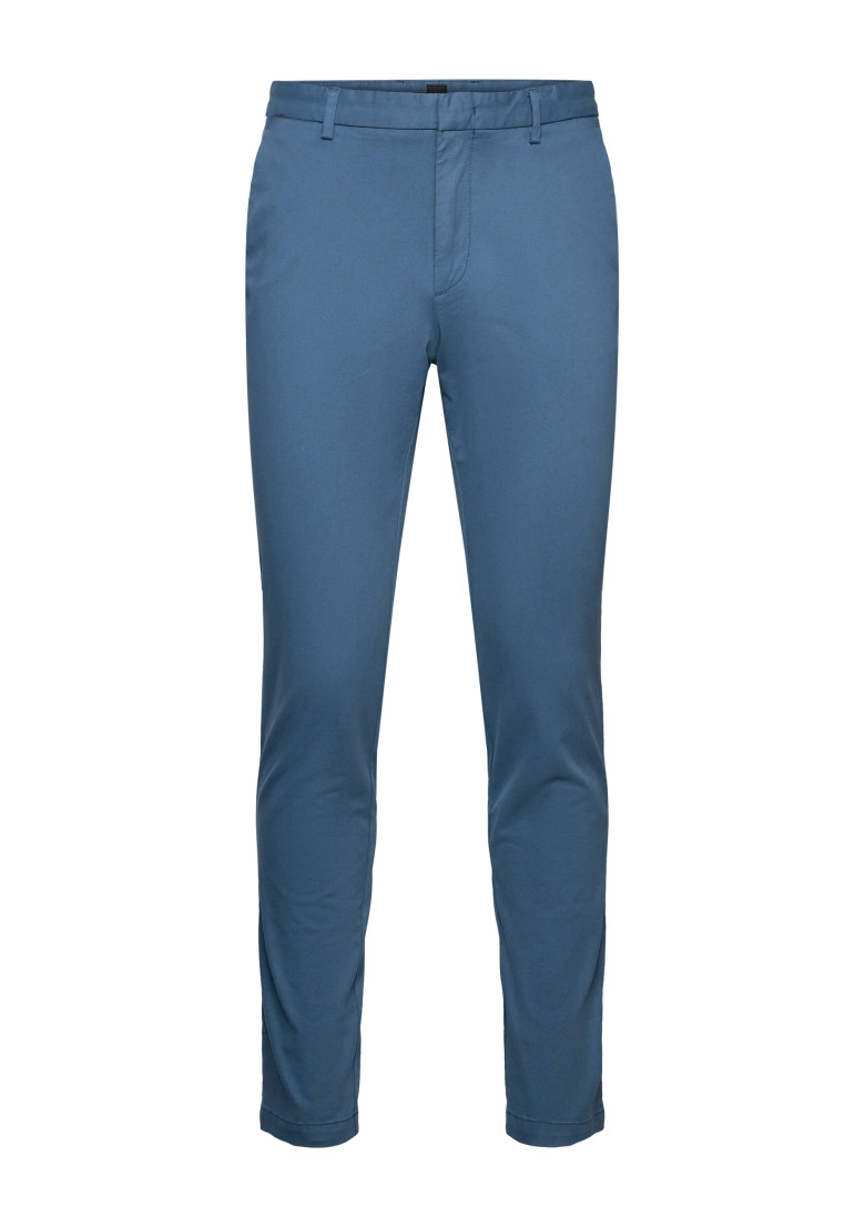 Брюки повседневные Slim Fit: приталенный силуэт, но не слишком узкий. Низкая