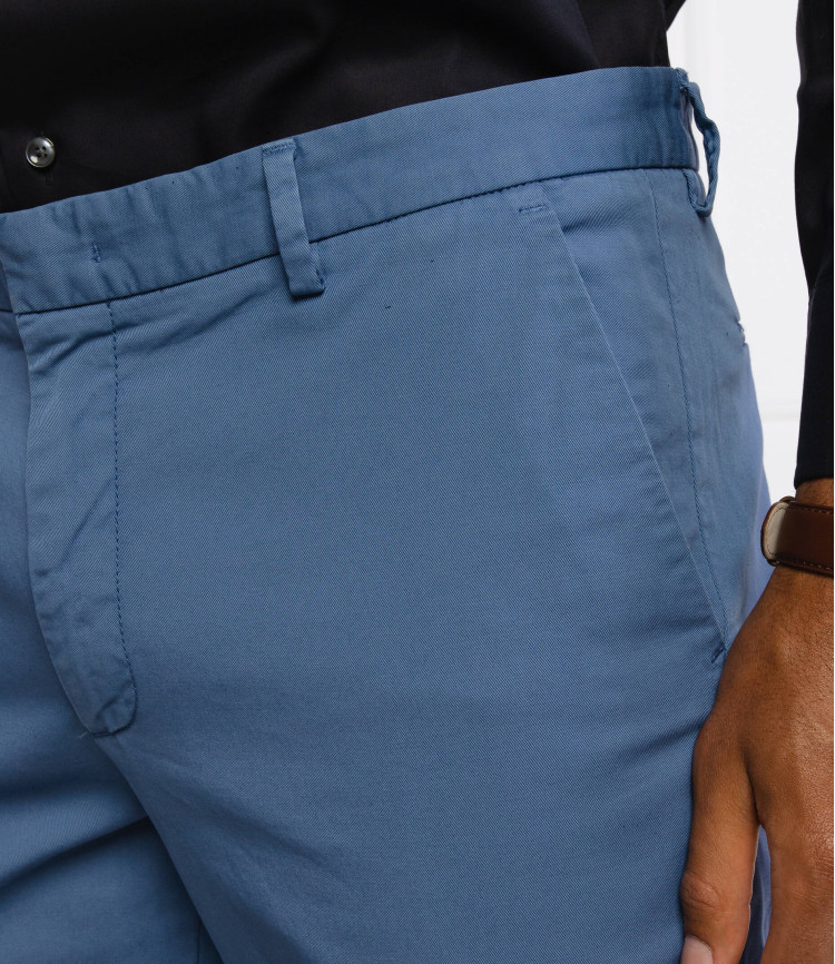 Брюки повседневные Slim Fit Низкая для мужчин (462519), цвет Синий - №4