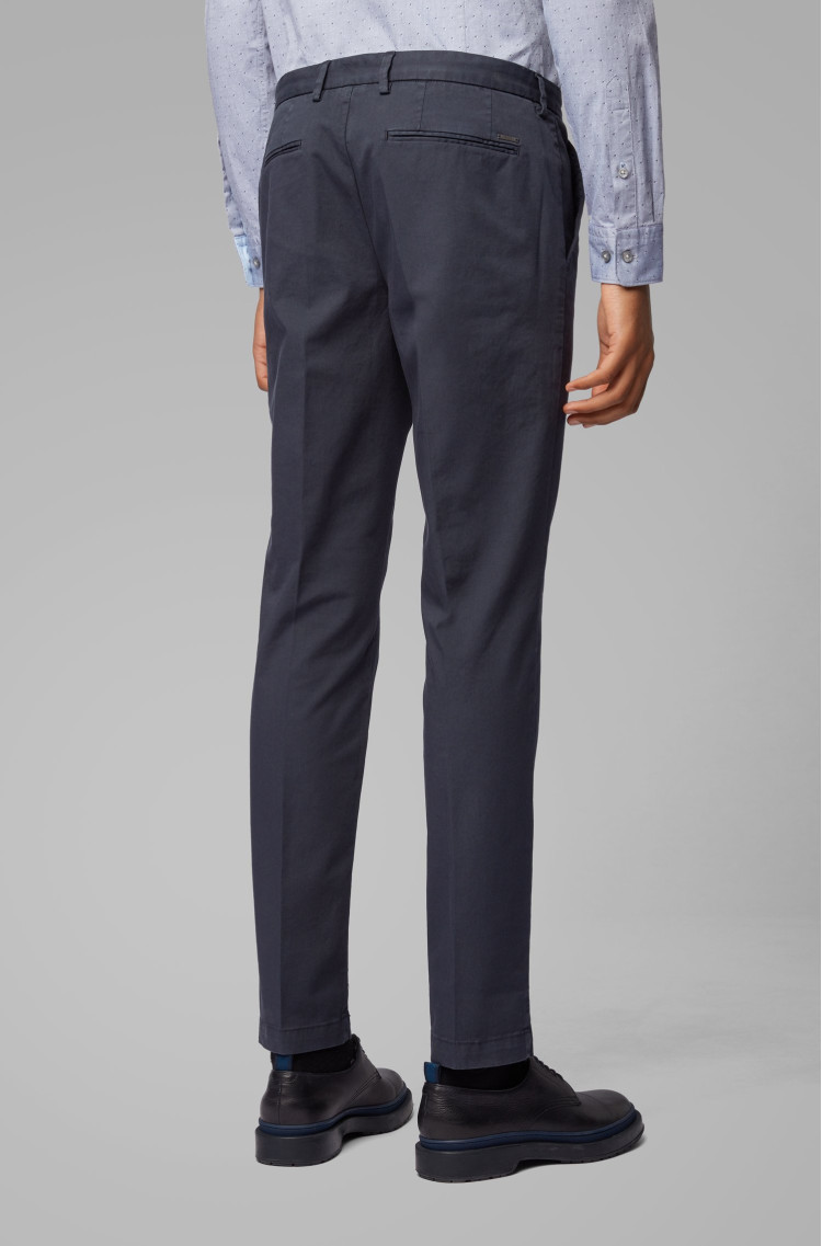 Брюки chinos Extra-slim fit Середня для чоловіків (462520), колір Синій - №4