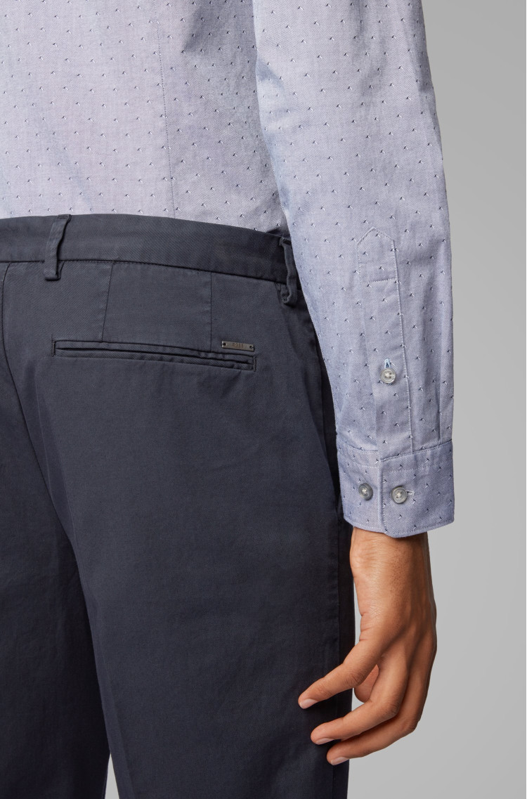 Брюки chinos Extra-slim fit Середня для чоловіків (462520), колір Синій - №5