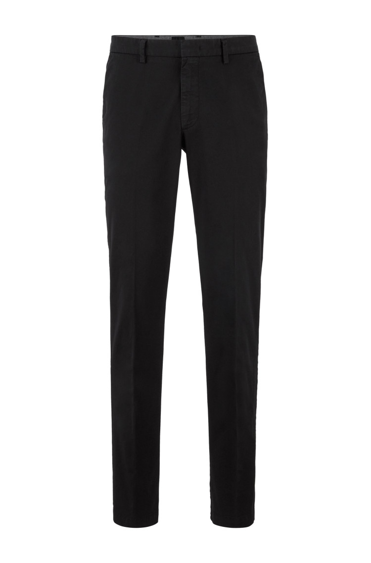 Брюки chinos Extra-slim fit Середня для чоловіків (462521), колір Чорний - №1