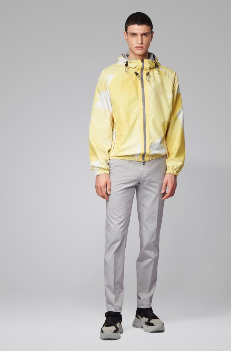 Брюки повседневные Slim fit Средняя для мужчин (462524), цвет Серый - №2