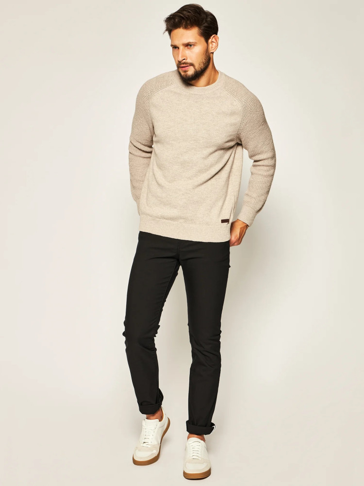Брюки 5 карманів Slim Slim fit Низька для чоловіків (462527), колір Чорний - №3