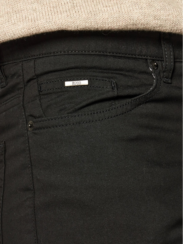 Брюки 5 карманів Slim Slim fit Низька для чоловіків (462527), колір Чорний - №5