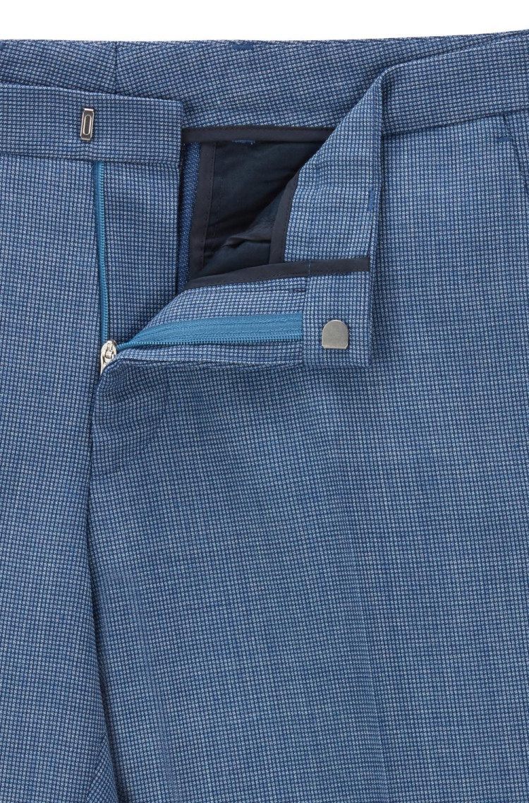 Брюки повсякденні Extra Slim Fit для чоловіків (462531), колір Синій - №6