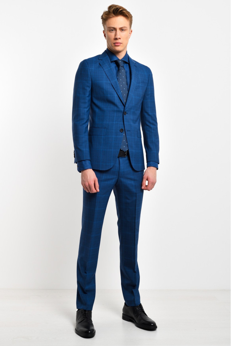Костюм Extra-slim fit для чоловіків (462532), колір Синій - №1