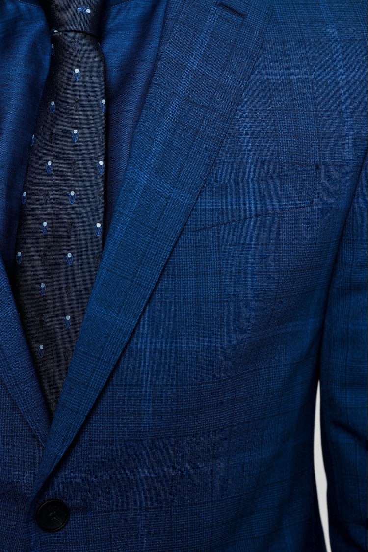 Костюм Extra-slim fit для чоловіків (462532), колір Синій - №5