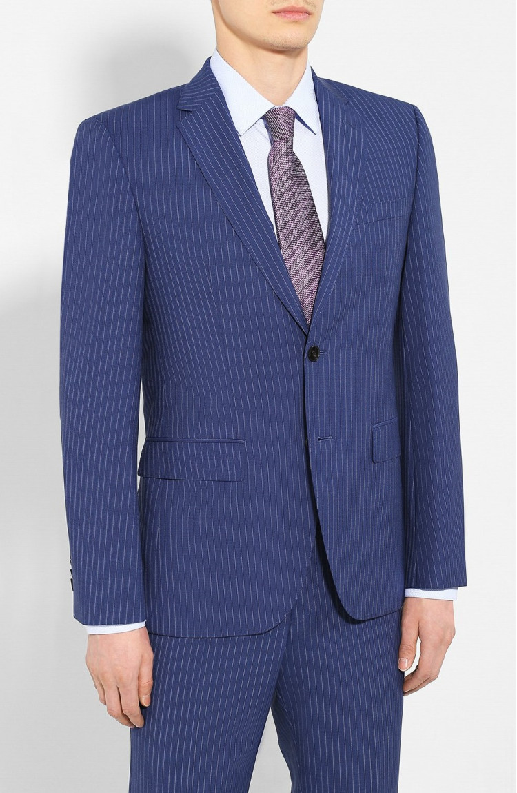 Костюм Regular fit для чоловіків (462533), колір Синій - №4