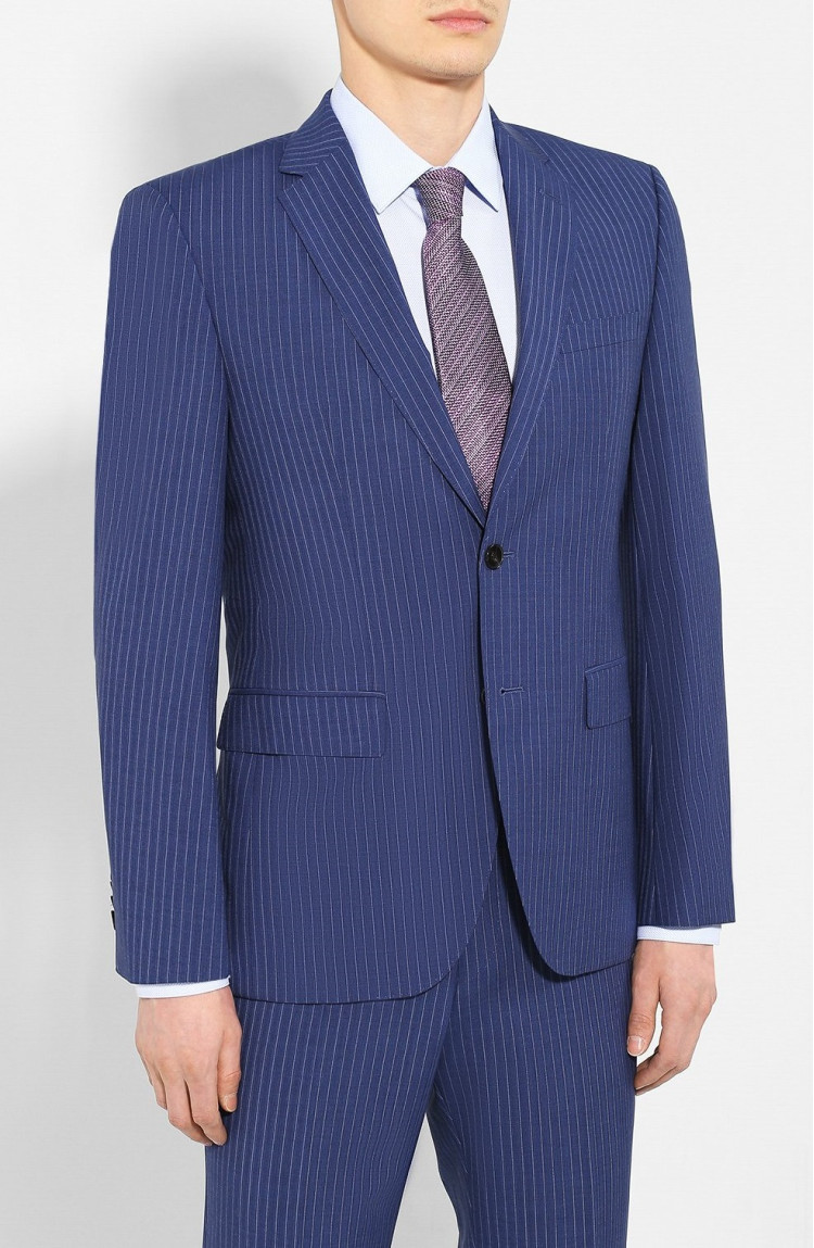 Костюм Regular Fit для чоловіків (462533), колір Синій - №4