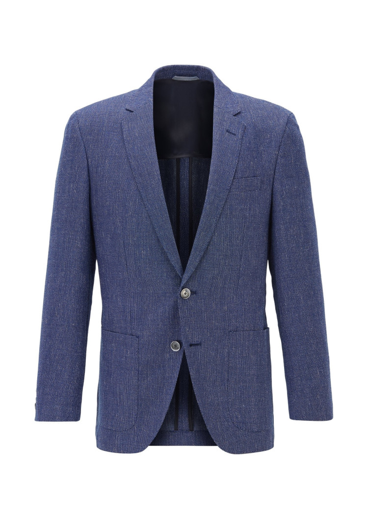 Пиджак кэжуал Extra-slim fit для мужчин (462535), цвет Синий - №1