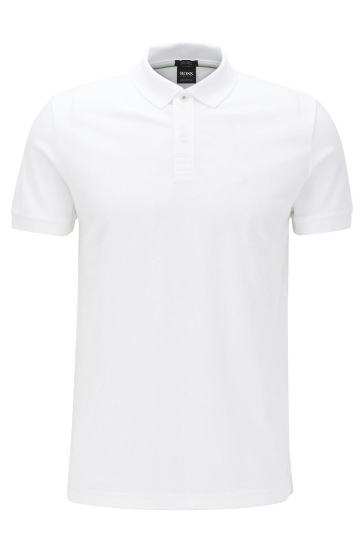 Поло спортивне Regular fit для чоловіків (462563), колір Білий - №1