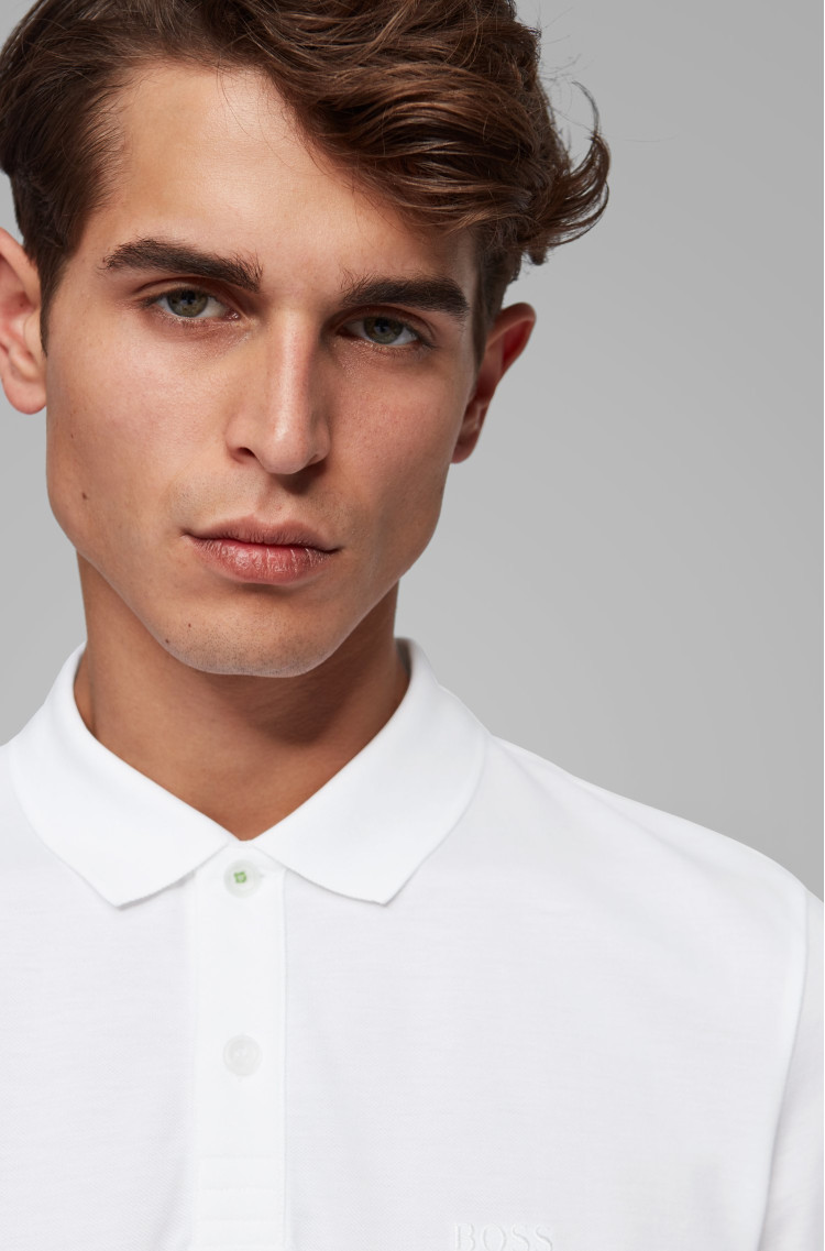 Поло спортивне Regular fit для чоловіків (462563), колір Білий - №4