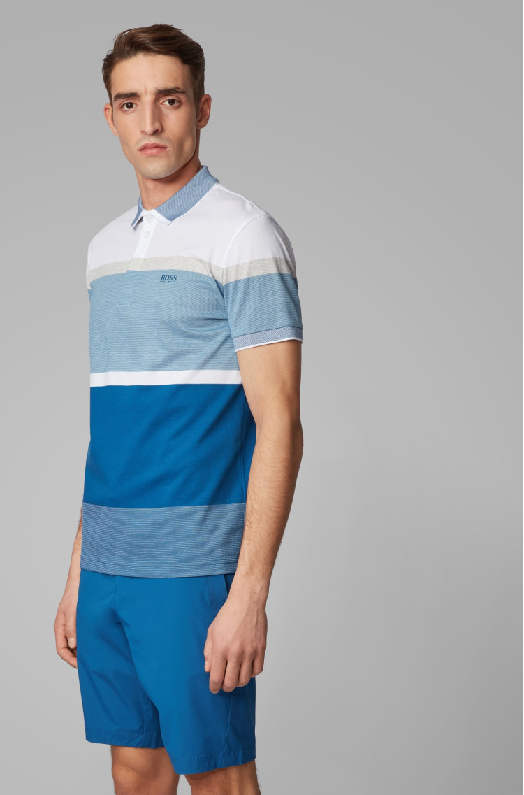 Поло спортивное Regular fit для мужчин (462579), цвет Белый - №2