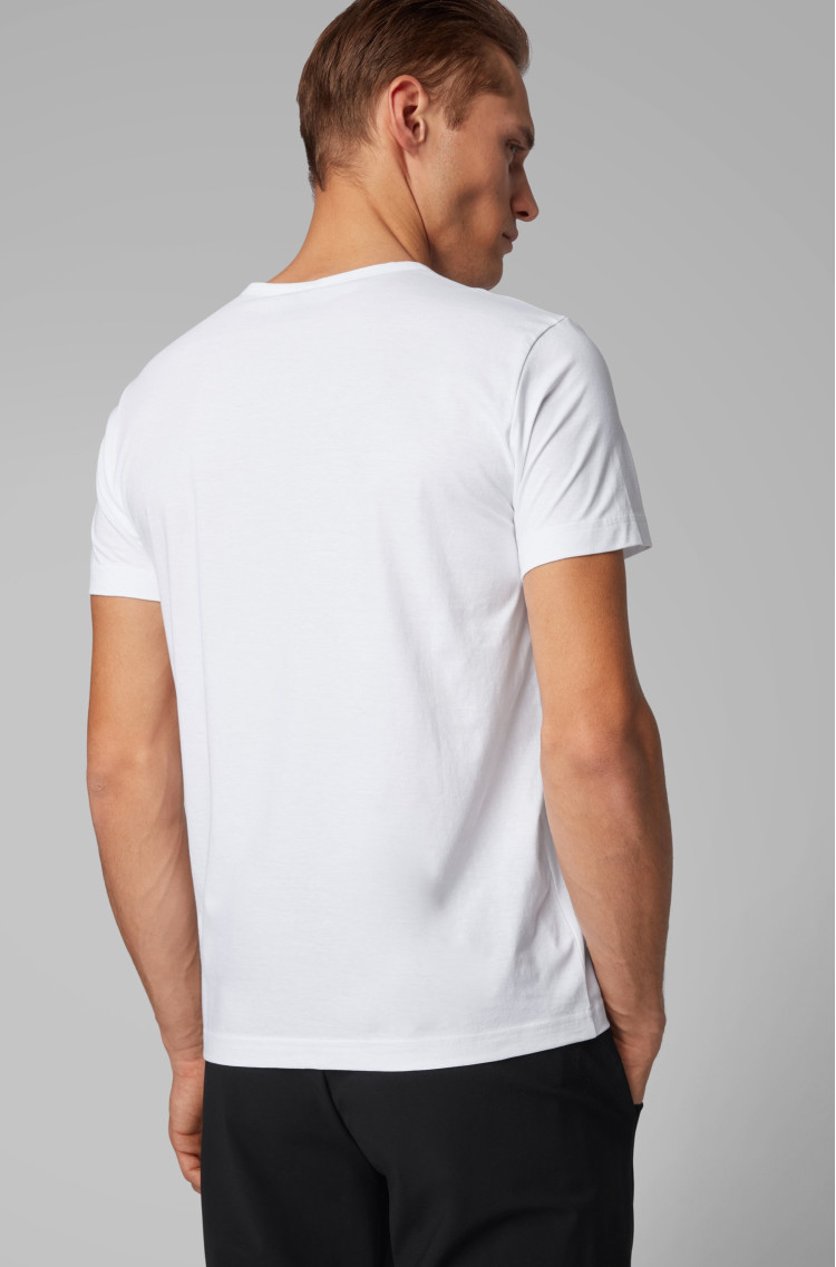 Футболка Regular fit для чоловіків (462589), колір Білий - №4