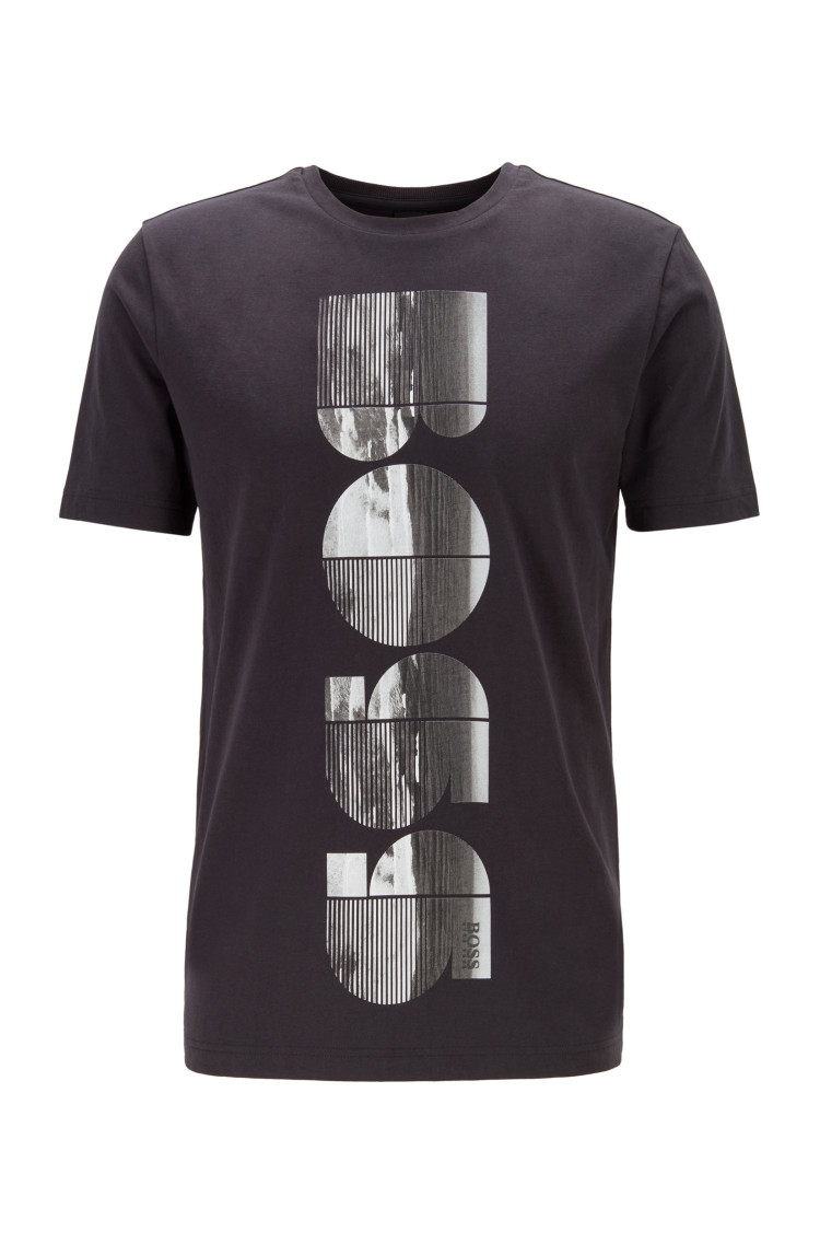 Футболка Regular fit для мужчин (462595), цвет Черный - №1