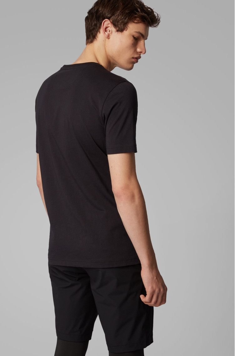 Футболка Regular fit для мужчин (462595), цвет Черный - №4