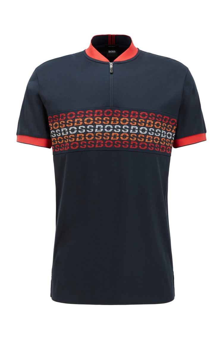 Поло спортивне Regular fit для чоловіків (462612), колір Синій - №1