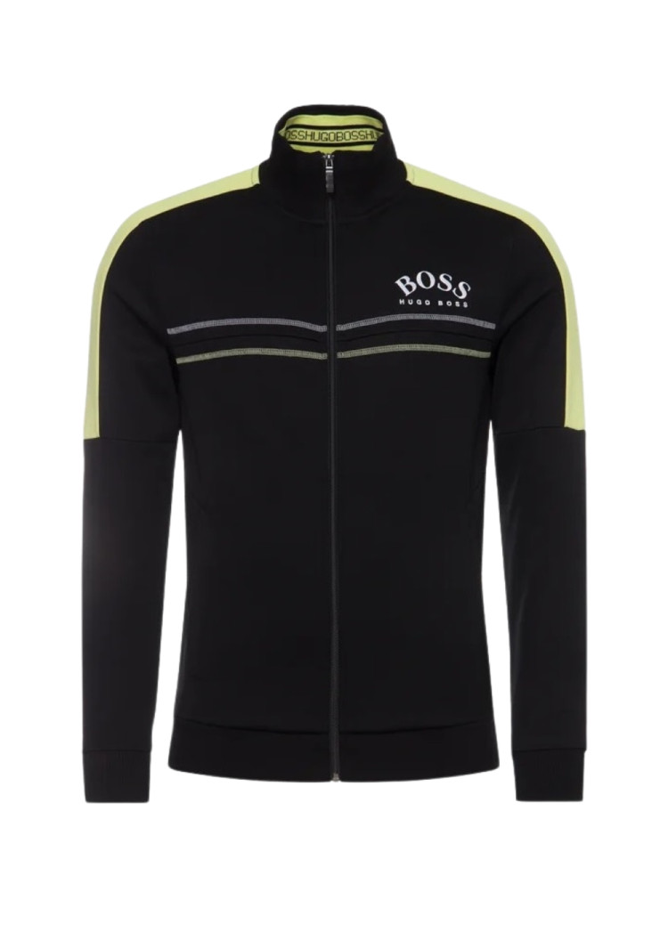 Спортивная кофта Slim fit для мужчин (462615), цвет Черный - №1