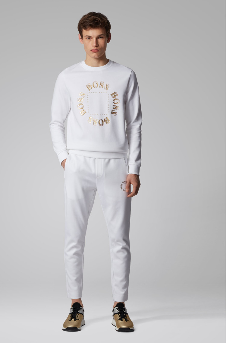 Світшот Regular fit для чоловіків (462619), колір Білий - №3