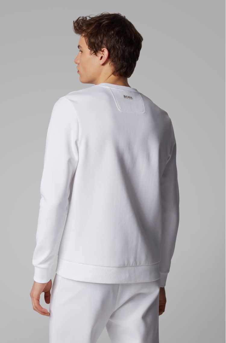 Світшот Regular fit для чоловіків (462619), колір Білий - №4