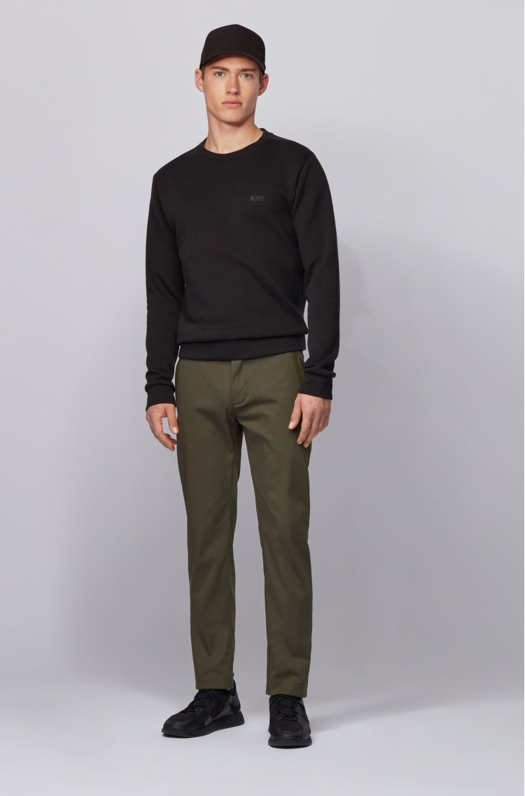 Брюки chinos Slim fit Середня для чоловіків (462630), колір Зелений - №2