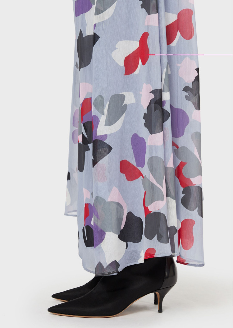 Сукні максі Regular fit для жінок (462663), колір Бузковый - №6