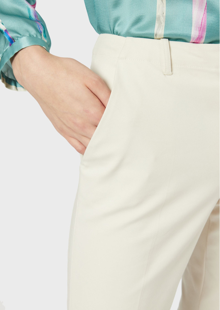 Брюки повсякденні Slim fit для жінок (462680), колір Бежевий - №4
