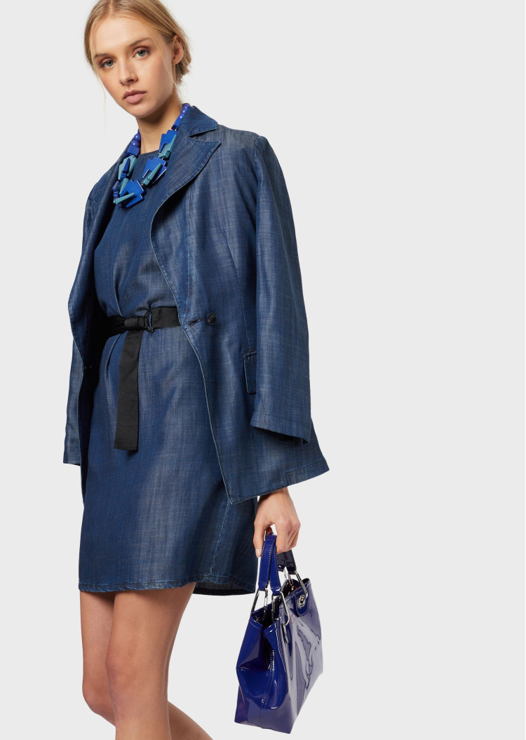 Платья мини Regular fit для женщин (462691), цвет Синий - №2