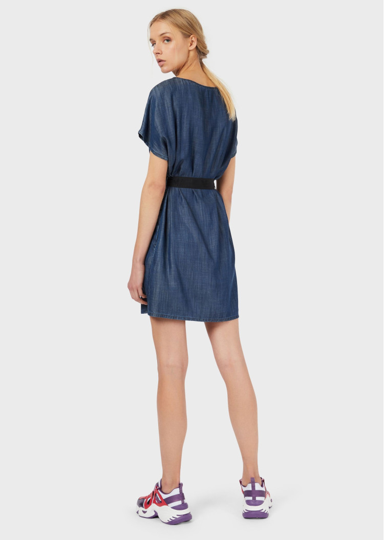 Платья мини Regular fit для женщин (462691), цвет Синий - №5