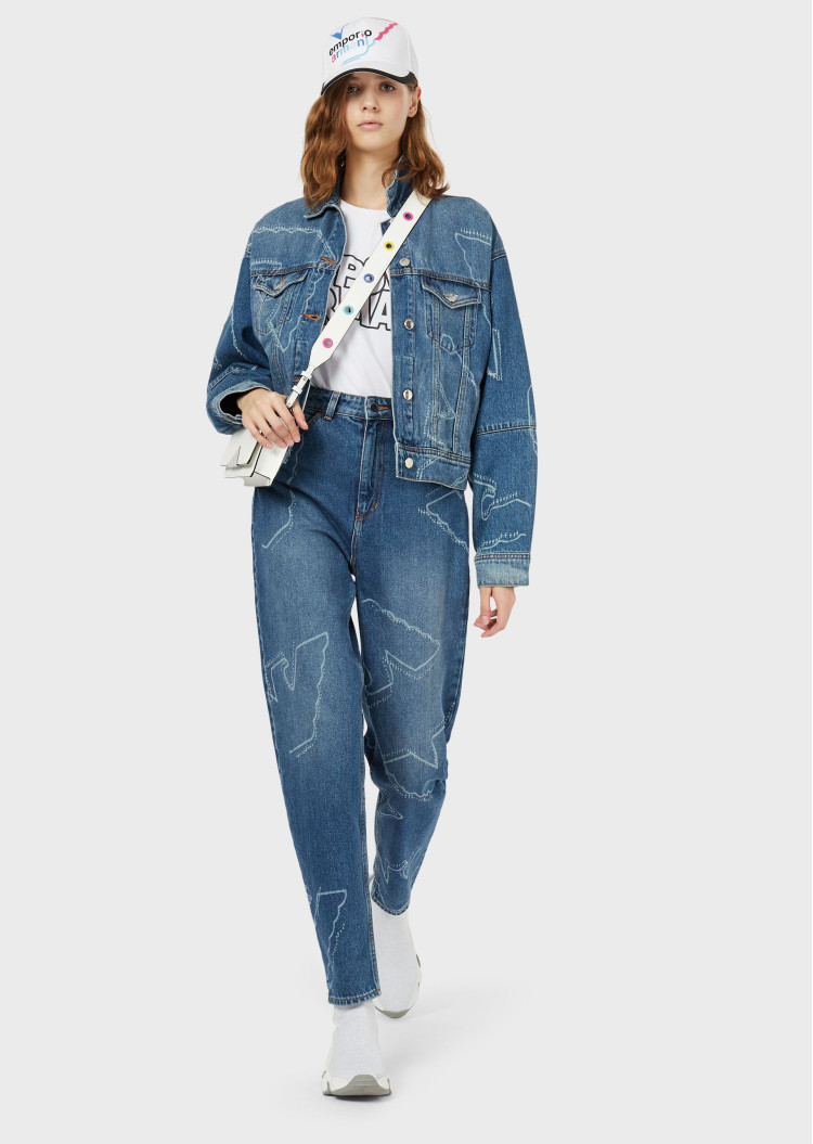 Джинси Regular Regular fit для жінок (462700), колір Синій - №4