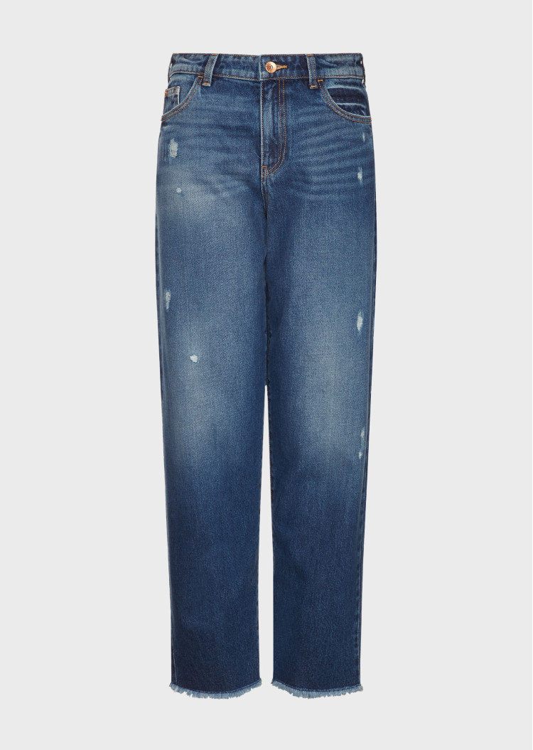 Джинсы Relaxed Relaxed fit для женщин (462703), цвет Синий - №1