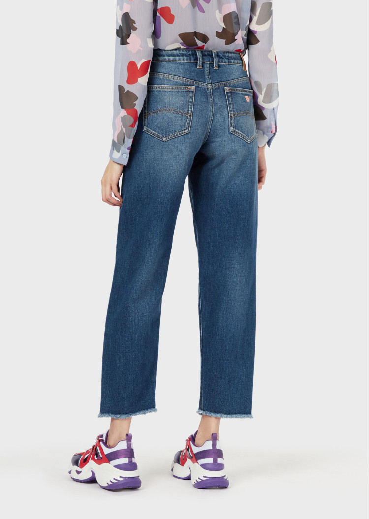 Джинсы Relaxed Relaxed fit для женщин (462703), цвет Синий - №3