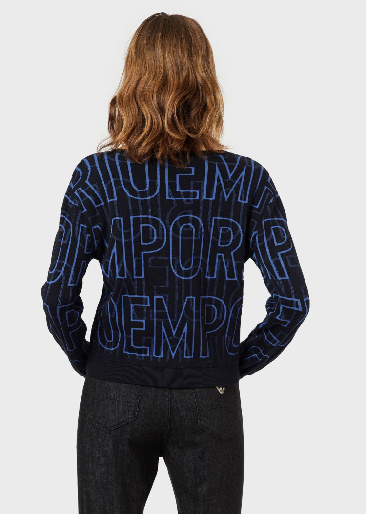 Джемпер Slim fit для жінок (462709), колір Чорний - №5
