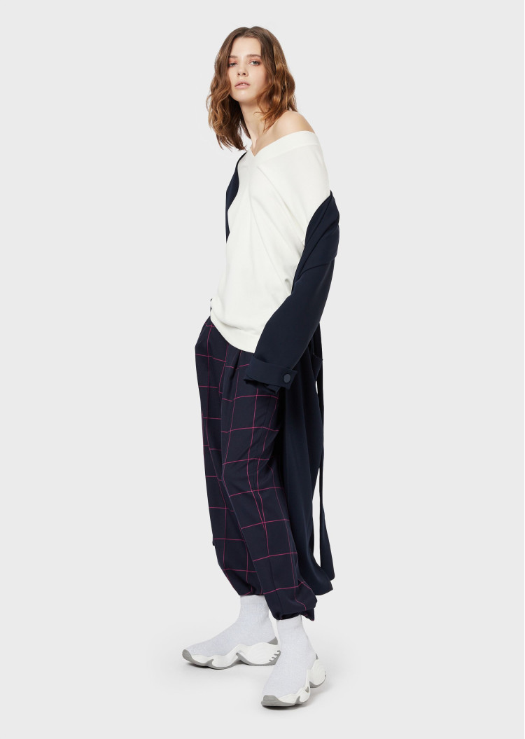Пуловер Slim fit для женщин (462711), цвет Белый - №3