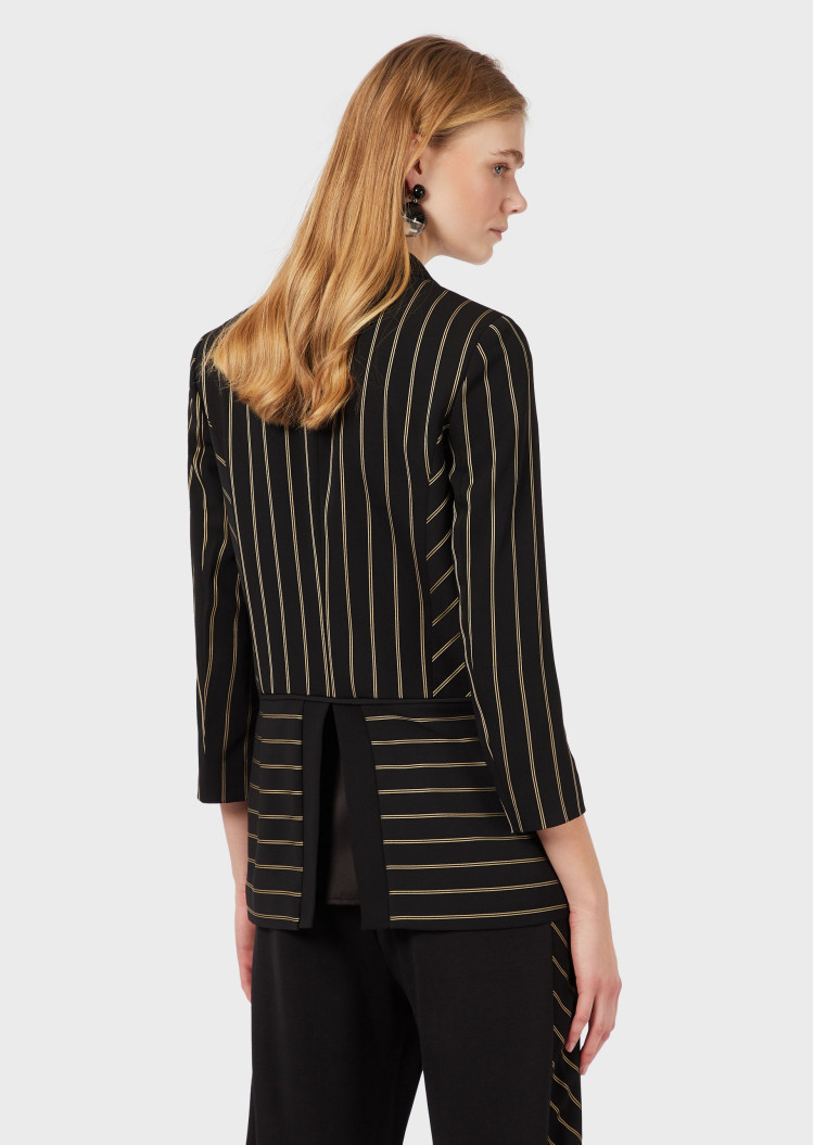 Жакет костюмный Extra-slim fit для женщин (462729), цвет Черный - №4