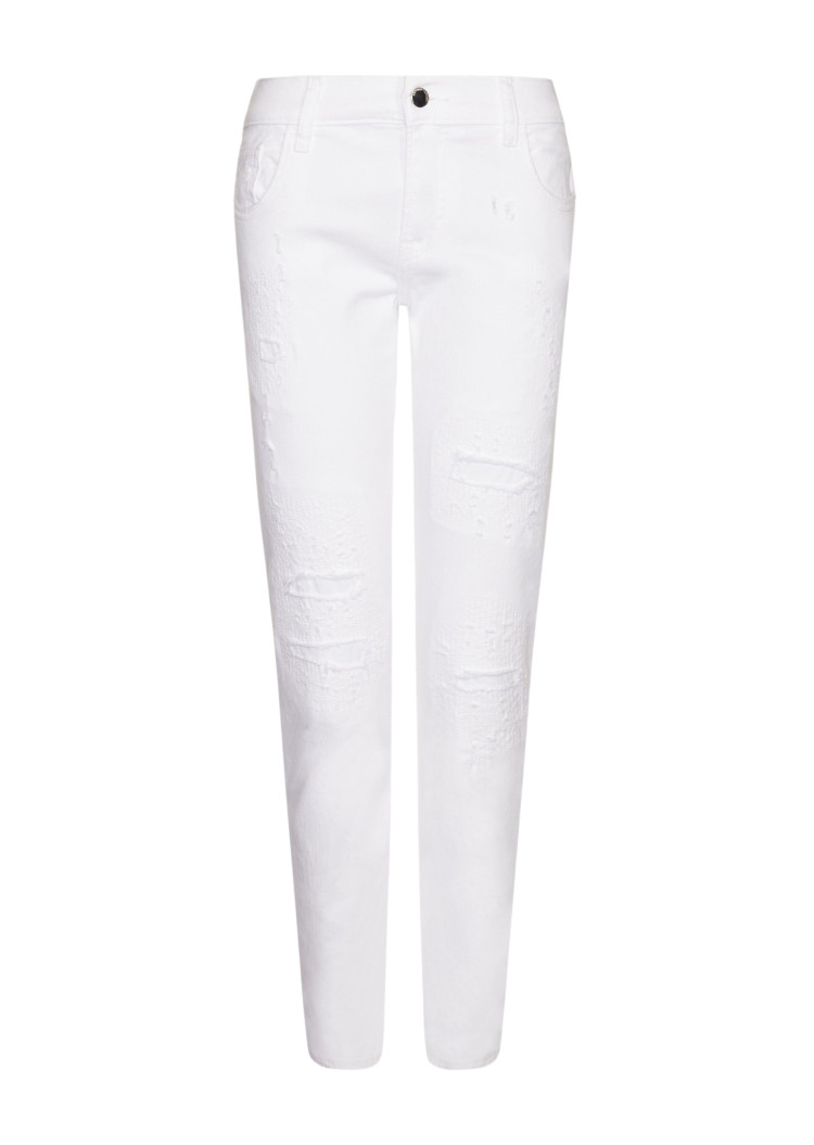 Джинси Regular Regular fit Низька для жінок (462733), колір Білий - №1