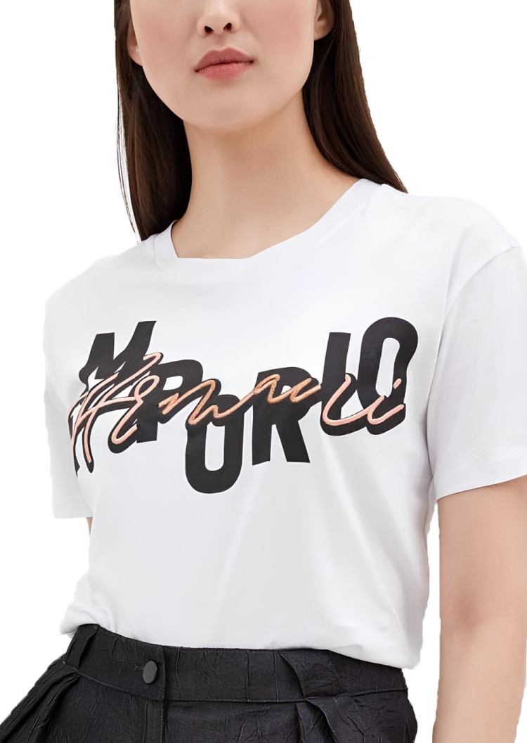 Футболка Regular fit для жінок (462743), колір Білий - №2