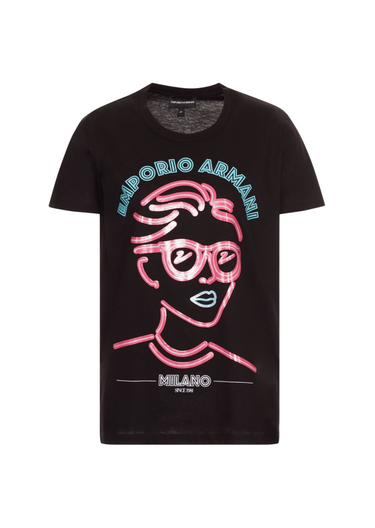 Футболка Slim fit для жінок (462746), колір Чорний - №1