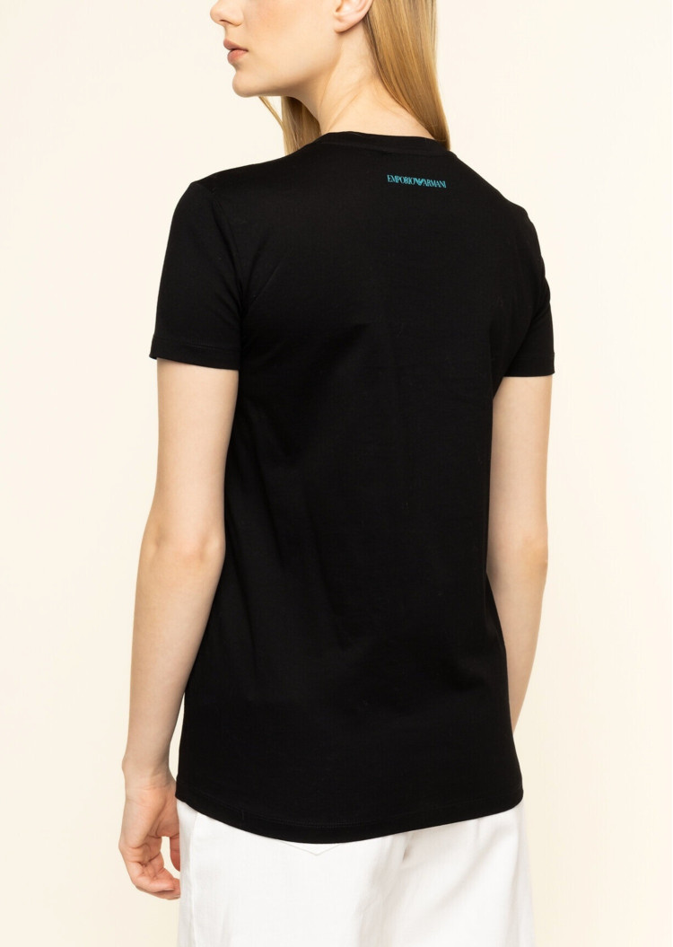Футболка Slim fit для жінок (462746), колір Чорний - №5