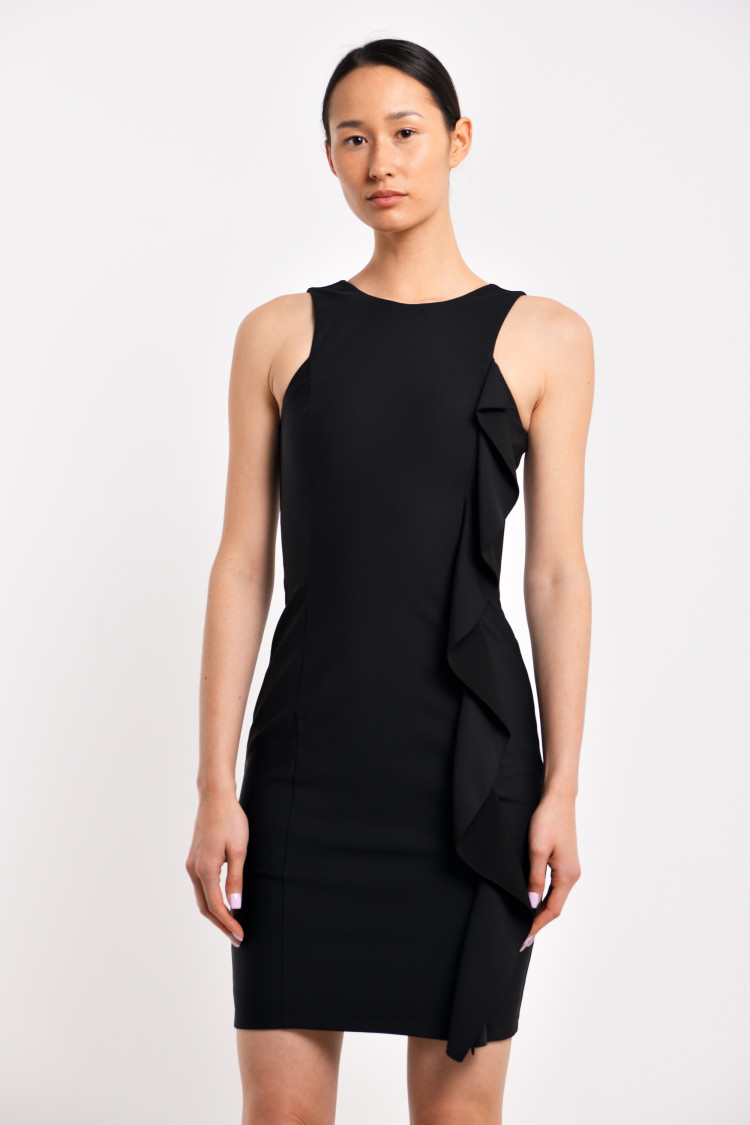 Платья мини Extra-slim fit для женщин (462754), цвет Черный - №2