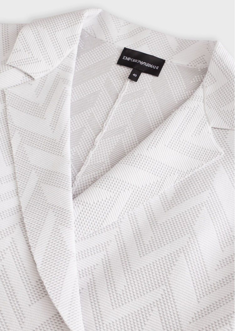 Жакет Slim fit для жінок (462761), колір Білий - №3